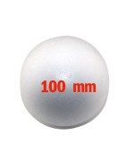 Bola De Isopor Maciça 100mm  - SKnauf - 01 Unidade