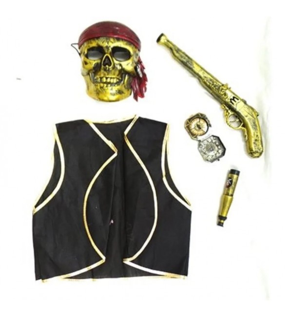Kit Pirata Infantil Festa (5 Acessórios)