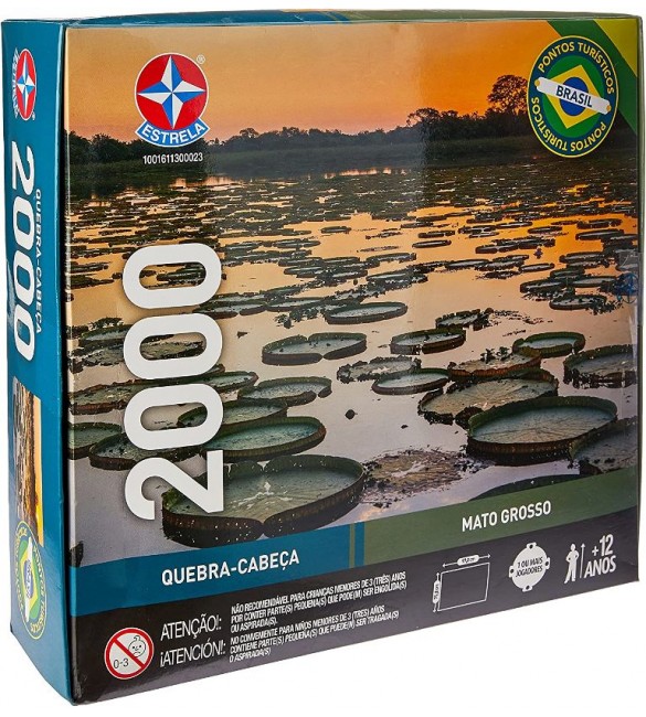 Quebra Cabeça Passeio no Lago 500 Peças - Toyster